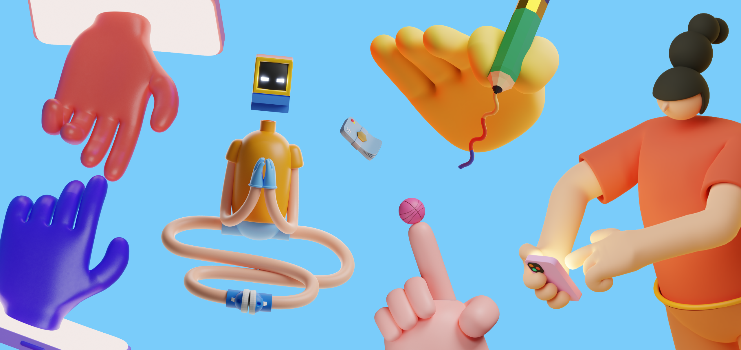 3D Illustrations by Alzea